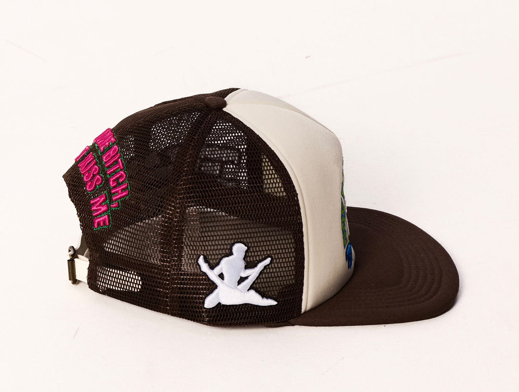 Who's better than the boy Cap - Brown/Cream