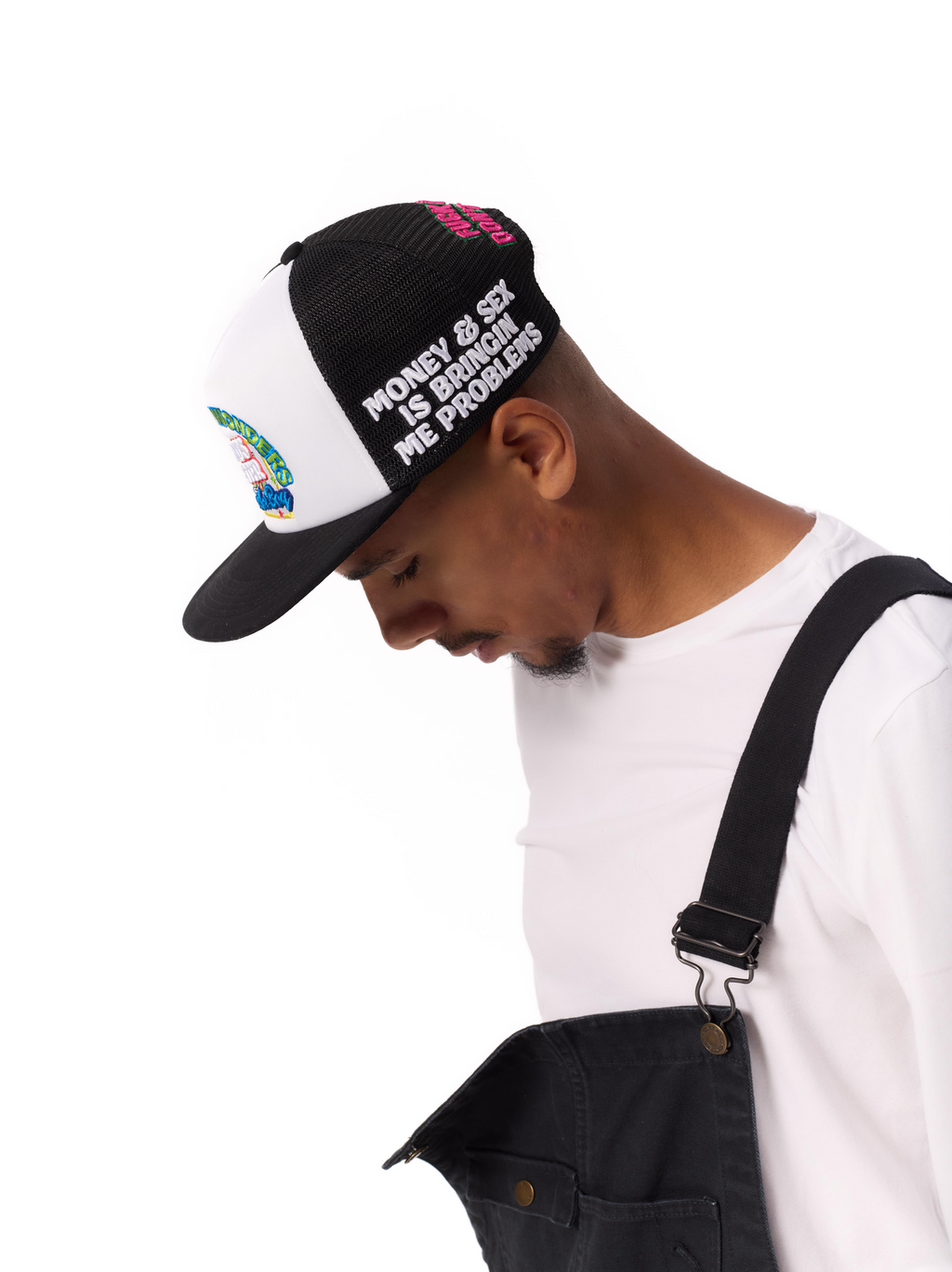 Who's better than the boy Cap - Black/White