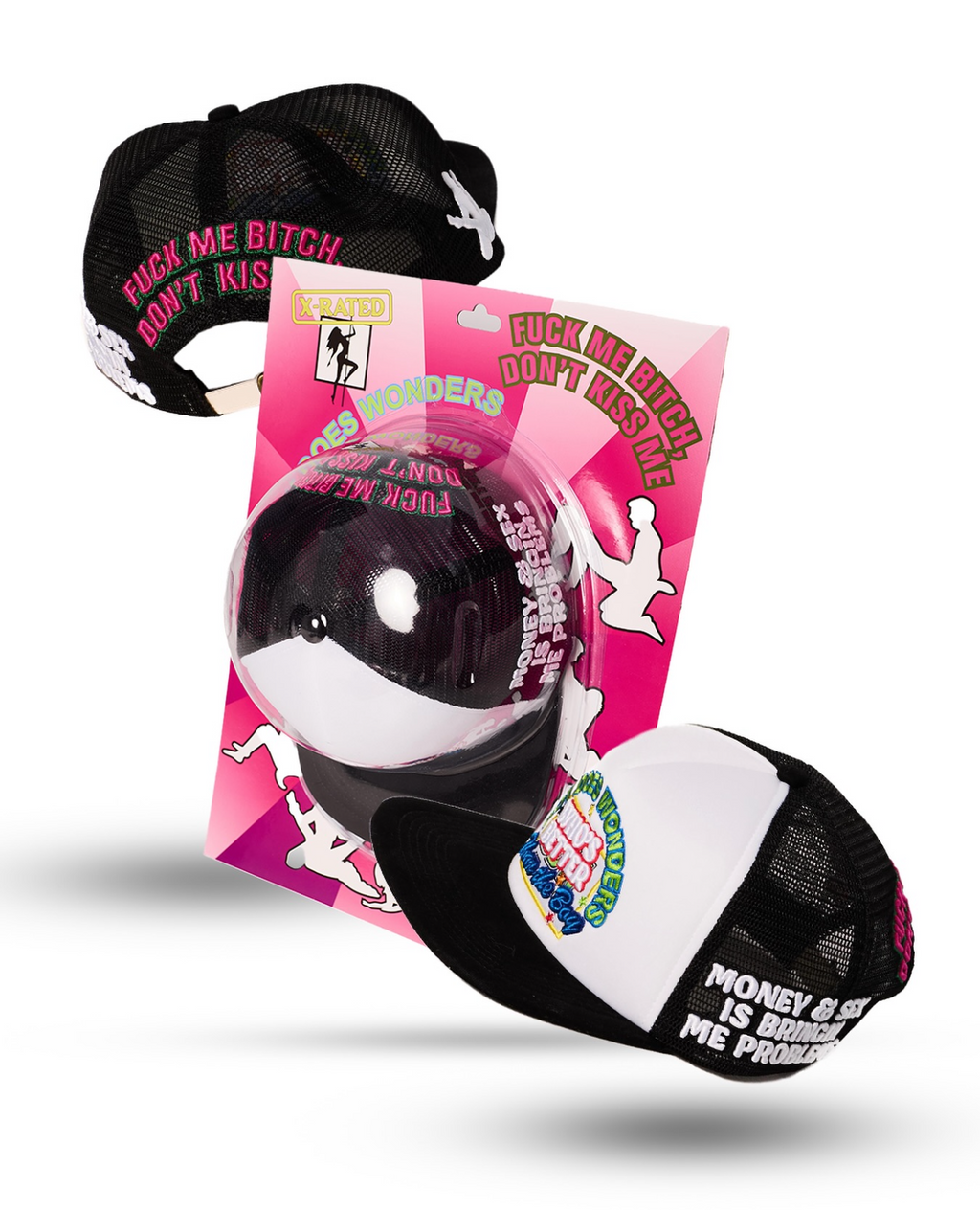 Who's better than the boy Cap - Black/White