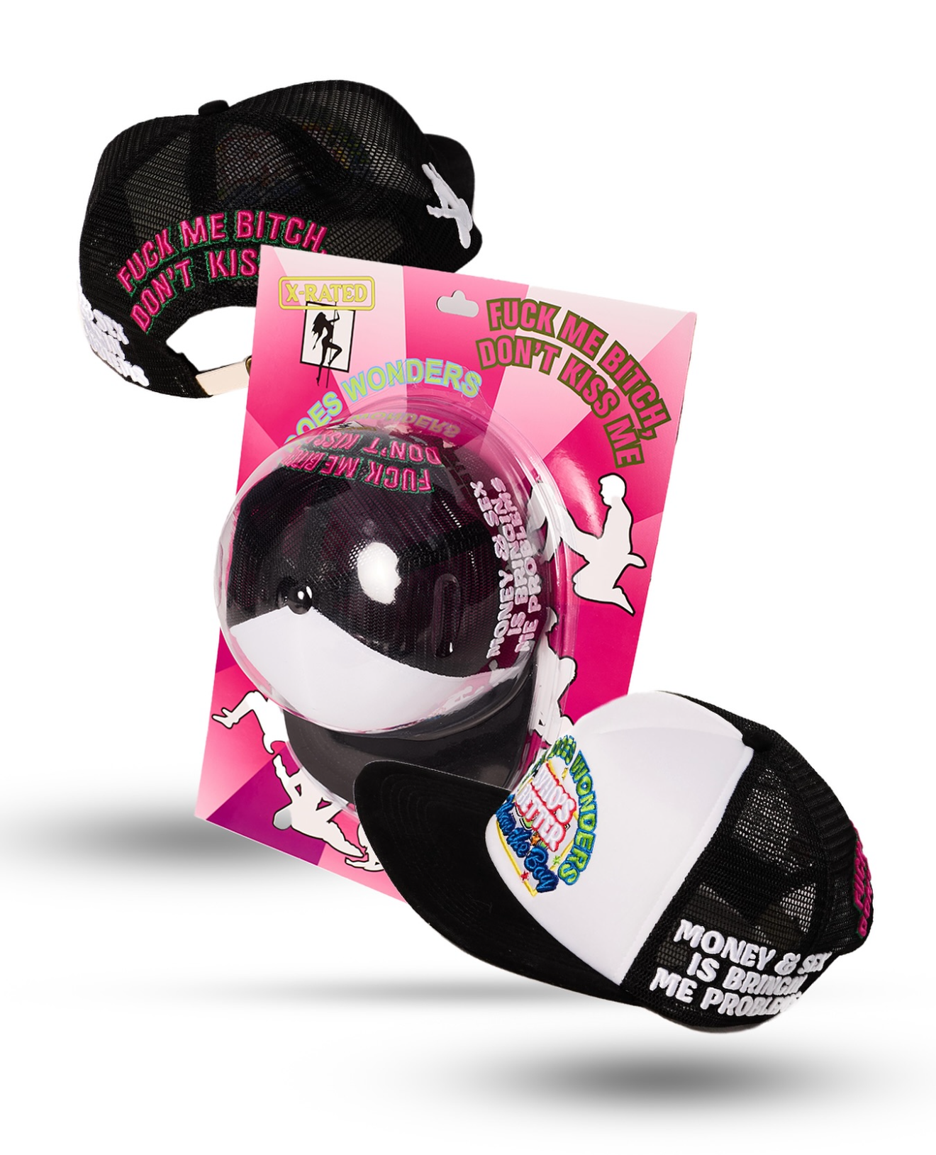 Who's better than the boy Cap - Black/White