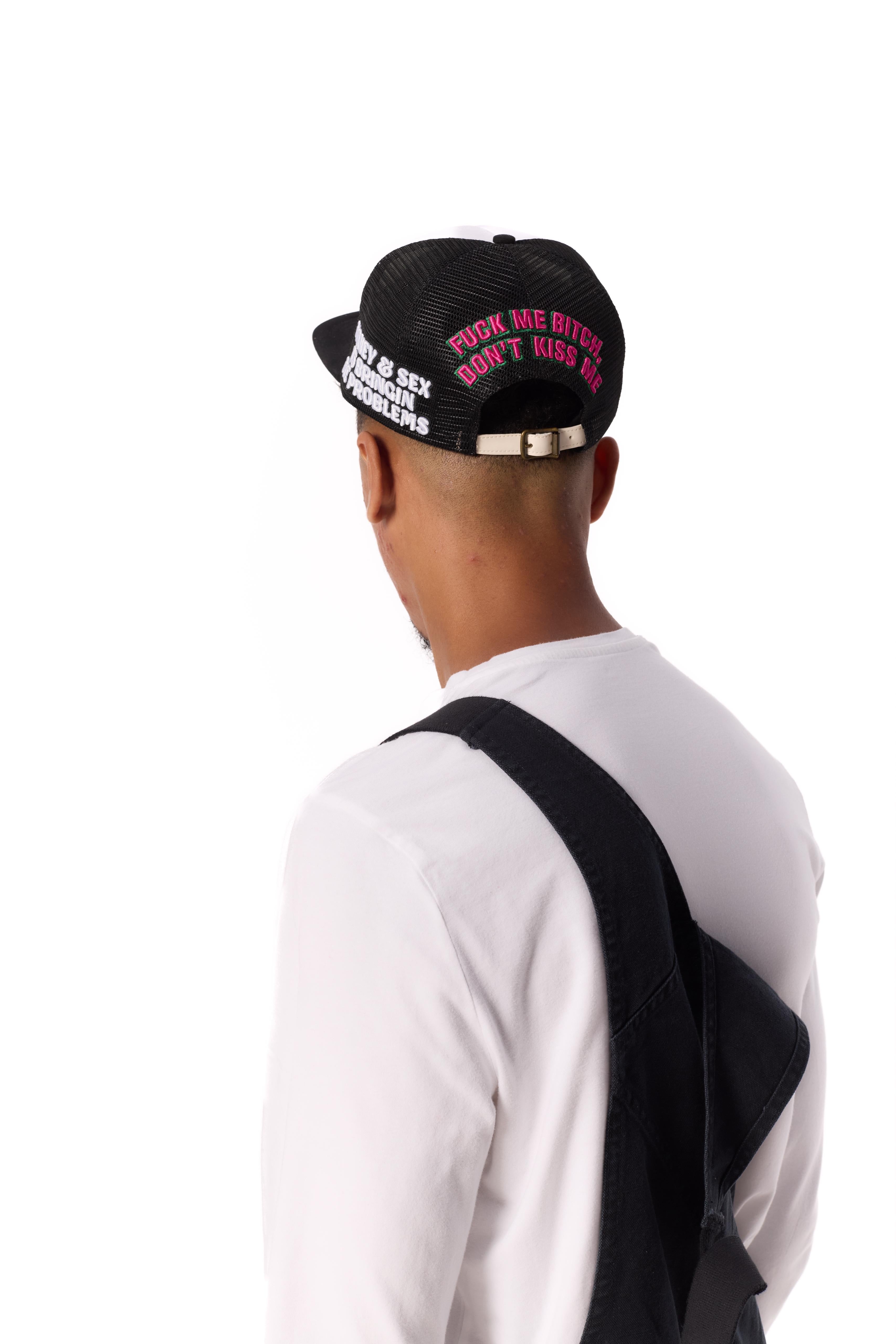 Who's better than the boy Cap - Black/White